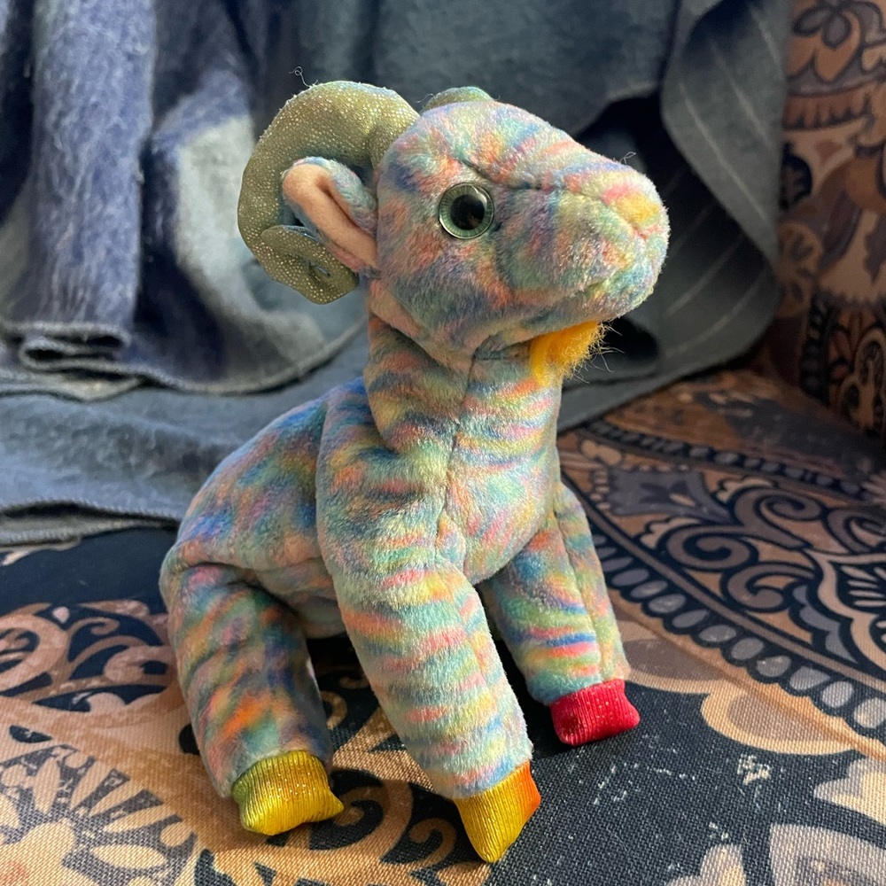 Vintage Ty Beanie Babies Zodiac Goat